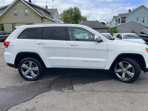 Bright White Clearcoat 2015 Jeep Grand Cherokee Limited