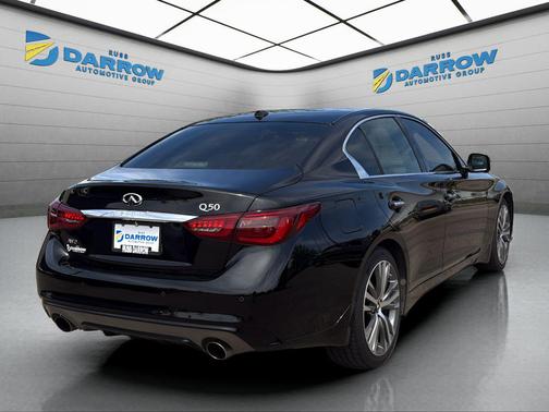 Black Obsidian 2021 INFINITI Q50 3.0t SENSORY
