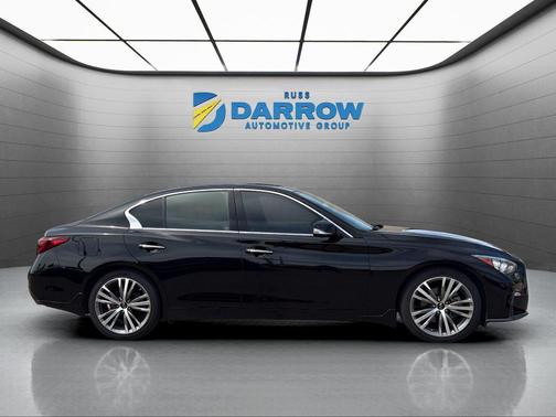 Black Obsidian 2021 INFINITI Q50 3.0t SENSORY