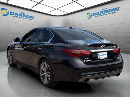 Black Obsidian 2021 INFINITI Q50 3.0t SENSORY