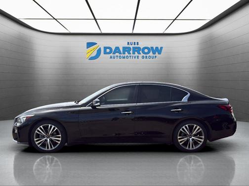Black Obsidian 2021 INFINITI Q50 3.0t SENSORY