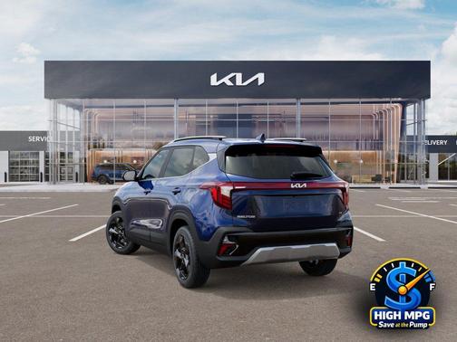 Dark Ocean Blue 2026 Kia Seltos EX