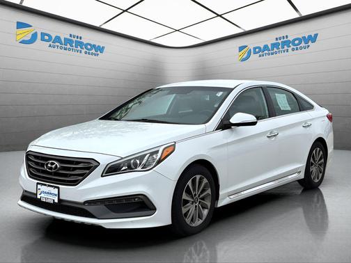 Quartz White Pearl 2016 Hyundai SONATA Sport