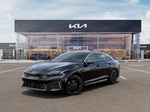 Aurora Black Pearl 2026 Kia K5 GT-Line AWD