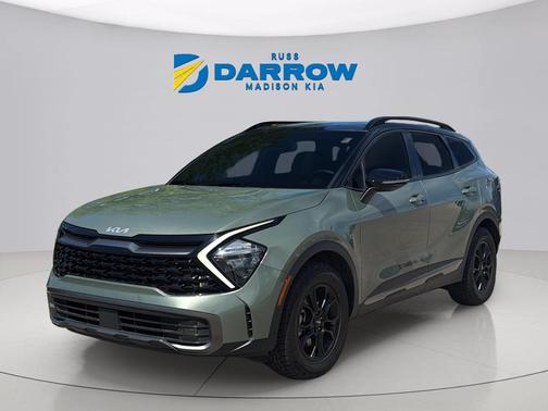 Jungle Green/Ebony Black Roof 2023 Kia Sportage S