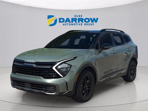 Jungle Green/Ebony Black Roof 2023 Kia Sportage S