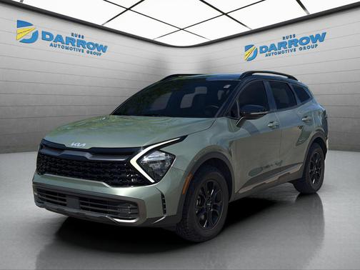 Jungle Green/Ebony Black Roof 2023 Kia Sportage S