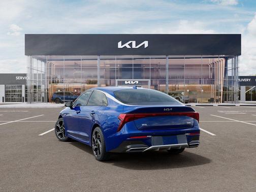 Yacht Blue 2026 Kia K5 GT-Line AWD