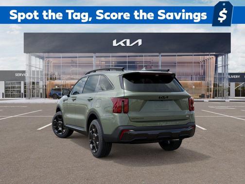 Jungle Green 2026 Kia Sorento SX