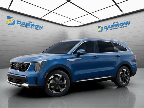 Mineral Blue 2026 Kia Sorento Hybrid EX