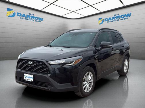 Jet Black 2022 Toyota Corolla Cross LE