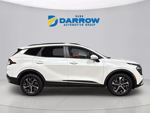 Snow White Pearl 2023 Kia Sportage Hybrid EX
