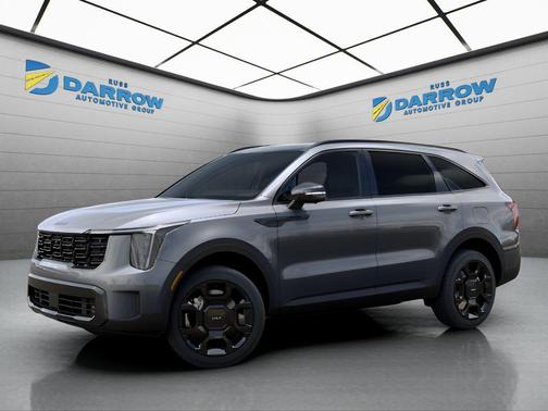 Steel Gray 2026 Kia Sorento Hybrid SX Prestige