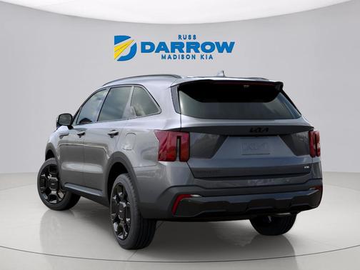 Steel Gray 2026 Kia Sorento Hybrid SX Prestige