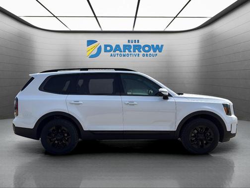 Glacial White Pearl 2025 Kia Telluride EX X-Pro