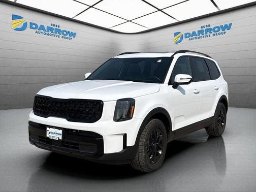 Glacial White Pearl 2025 Kia Telluride EX X-Pro