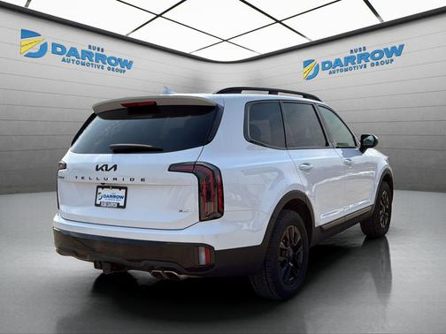 Glacial White Pearl 2025 Kia Telluride EX X-Pro