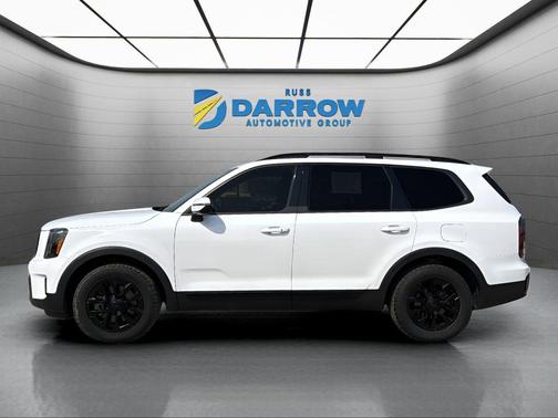 Glacial White Pearl 2025 Kia Telluride EX X-Pro