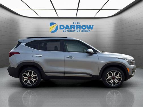 Steel Gray 2021 Kia Seltos SX Turbo