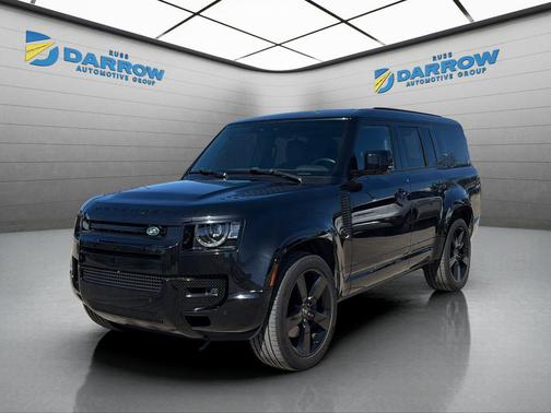 Santorini Black Metallic 2024 Land Rover Defender 130 P400 X-Dynamic SE