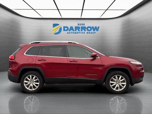 Deep Cherry Red Crystal Pearlcoat 2016 Jeep Cherokee Limited