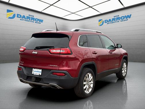 Deep Cherry Red Crystal Pearlcoat 2016 Jeep Cherokee Limited