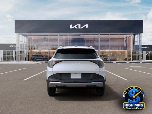 Snow White Pearl 2026 Kia Sportage Hybrid EX