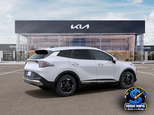 Snow White Pearl 2026 Kia Sportage Hybrid EX