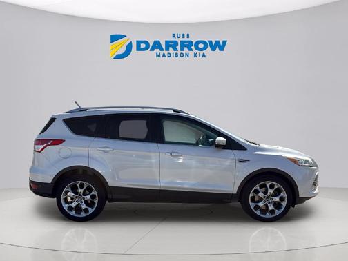 White Platinum Clearcoat Metallic 2016 Ford Escape Titanium
