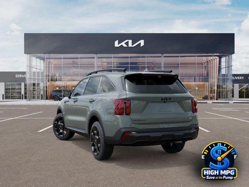 Cityscape Green 2026 Kia Sorento Hybrid SX Prestige