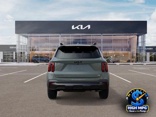 Cityscape Green 2026 Kia Sorento Hybrid SX Prestige