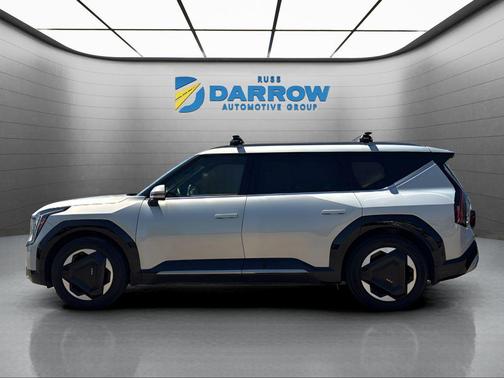 Ivory Silver 2024 Kia EV9 Land