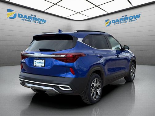 Neptune Blue 2022 Kia Seltos EX