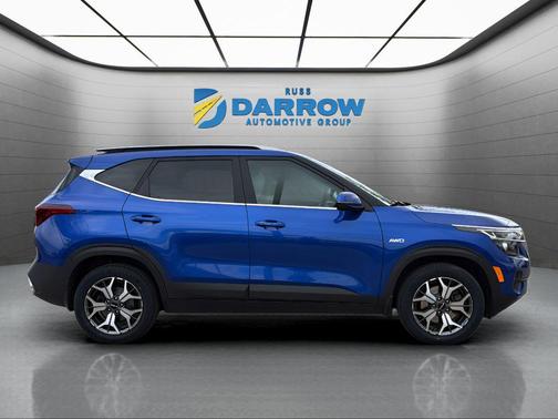 Neptune Blue 2022 Kia Seltos EX