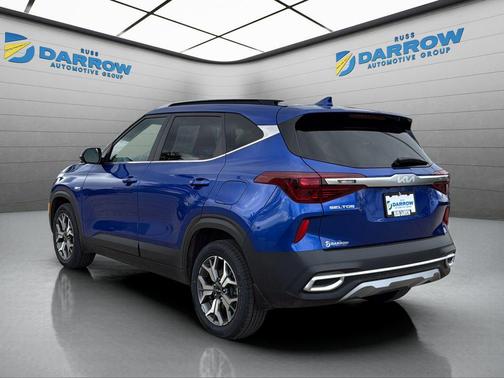 Neptune Blue 2022 Kia Seltos EX