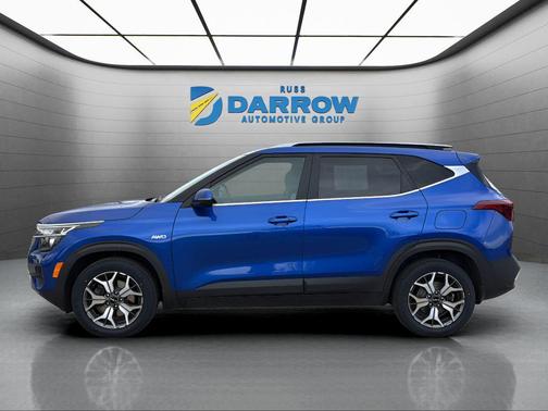 Neptune Blue 2022 Kia Seltos EX
