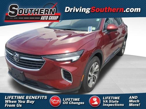 Red 2023 Buick Envision Essence