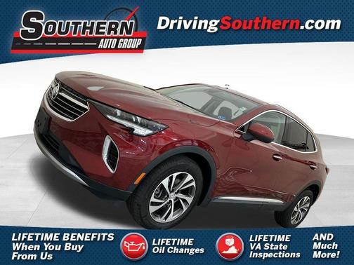 Red 2023 Buick Envision Essence
