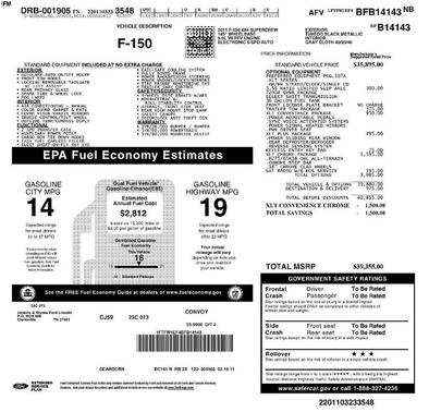 Black 2011 Ford F-150 XLT