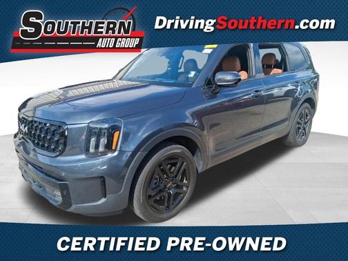 Gray 2024 Kia Telluride SX-Prestige X-Line