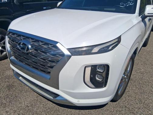 White 2020 Hyundai PALISADE Limited