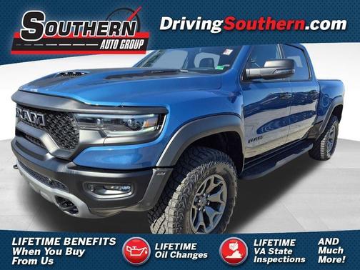 Blue 2024 RAM 1500 TRX