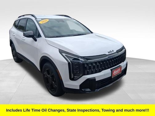 White 2026 Kia Sportage X-Line