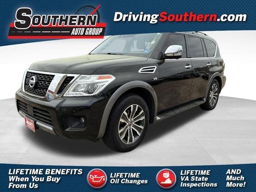 Black 2020 Nissan Armada SL