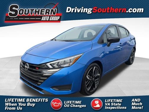 Electric Blue Metallic 2024 Nissan Versa 1.6 SR