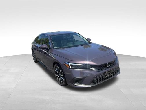 Beige 2024 Honda Civic EX-L