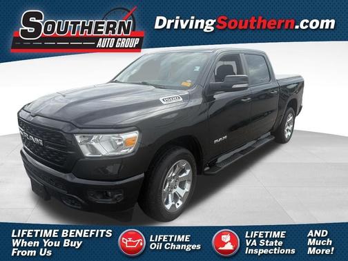 Black 2022 RAM 1500 Big Horn