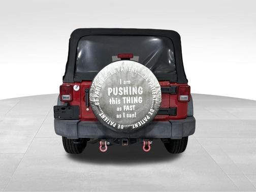 Red 2014 Jeep Wrangler Unlimited Sport