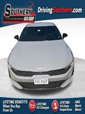 Gray 2023 Kia K5 GT-Line