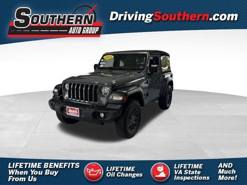 Gray 2024 Jeep Wrangler Sport